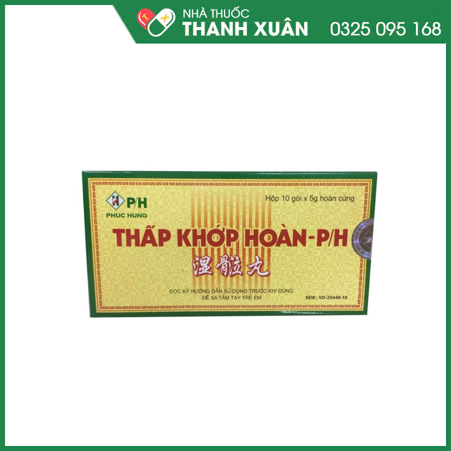Thấp khớp hoàn P/H thuốc giảm đau cơ-xương khớp, thần kinh tọa